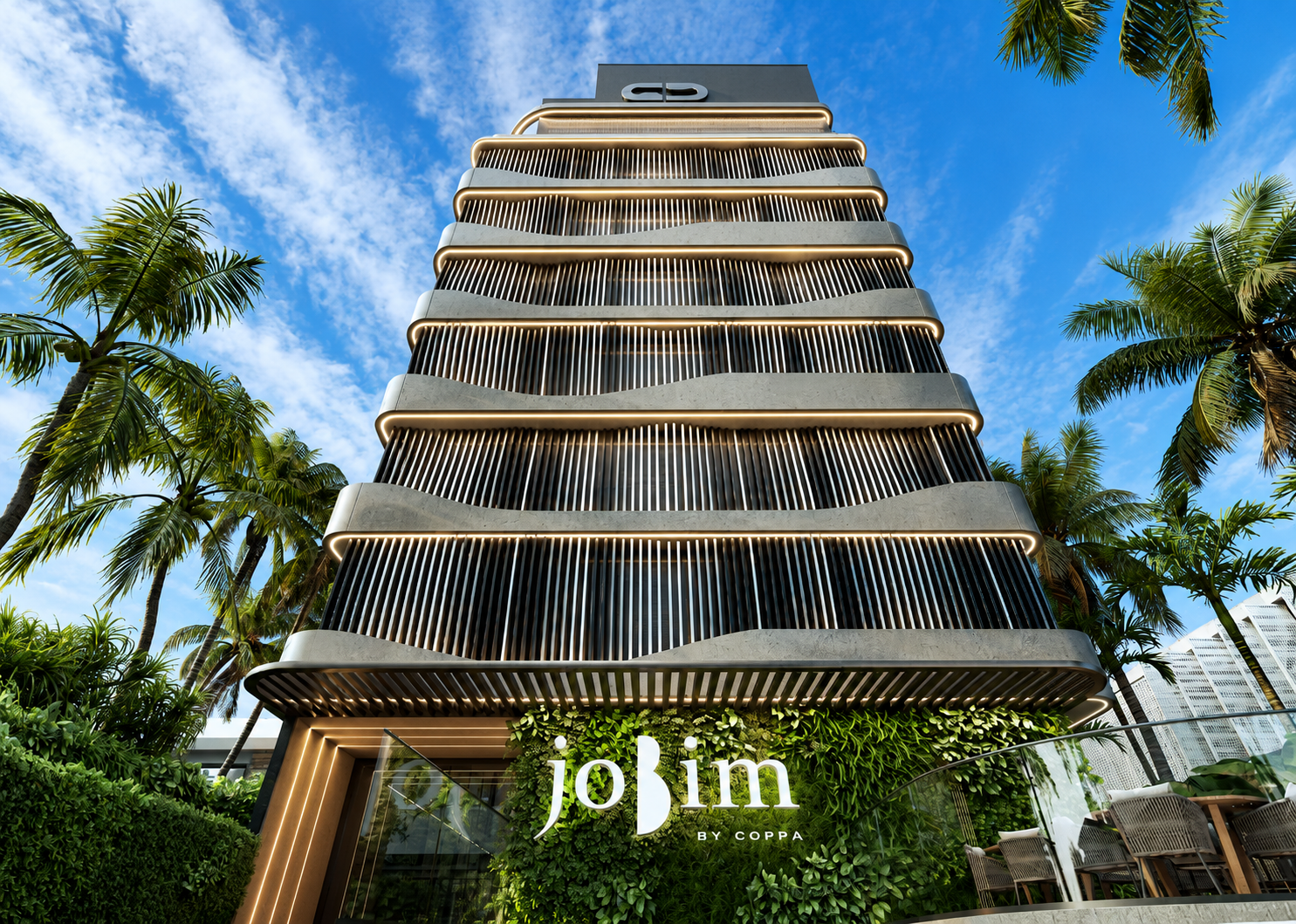 Fachada do Jobim by Coppa no Cabo Branco