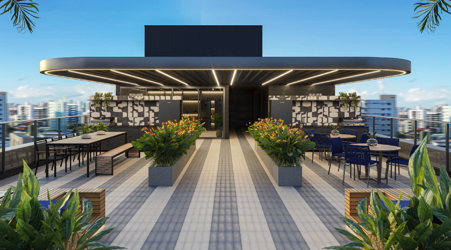 Planta humanizada do Studio Plus — Jobim by Coppa