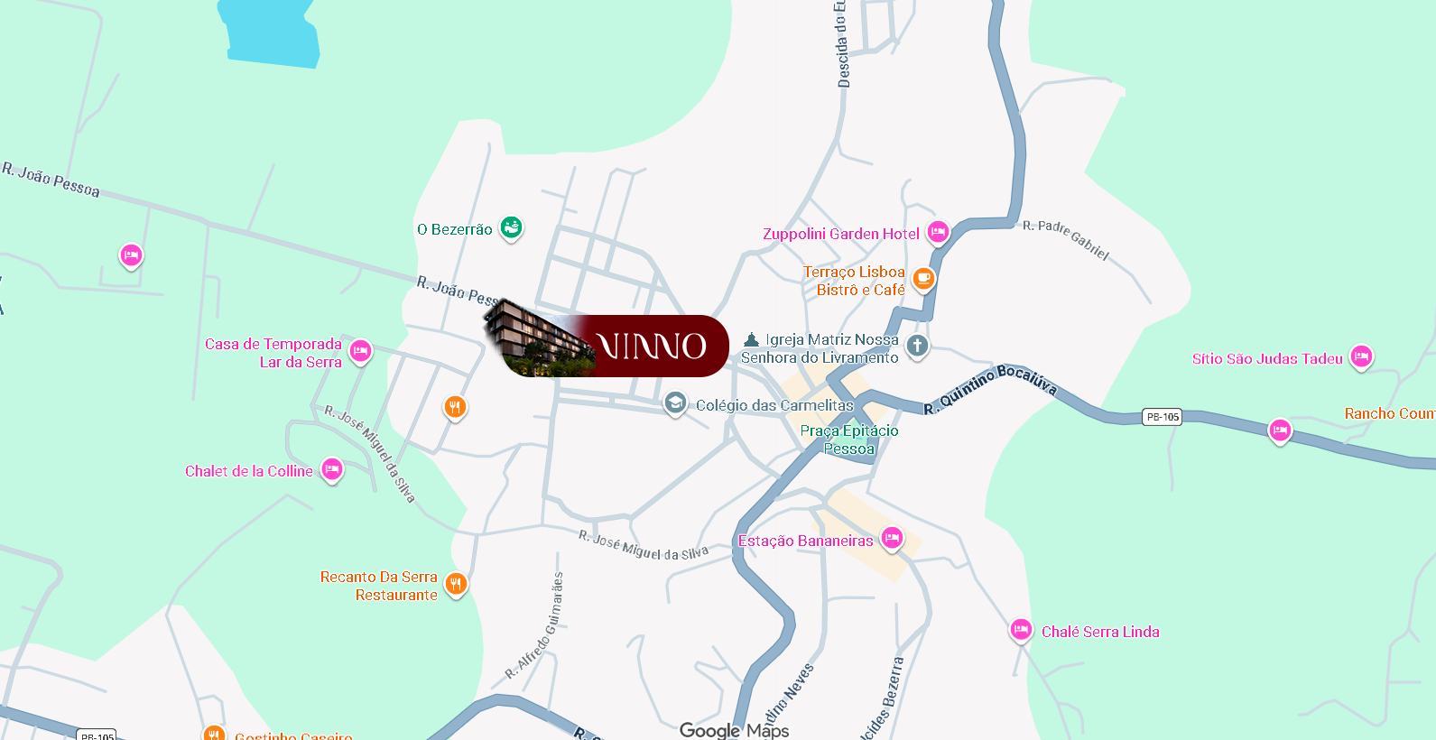 Mapa localização